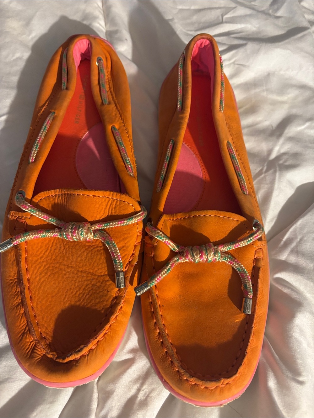 Tommy Hilfiger Leather Women's Mocs